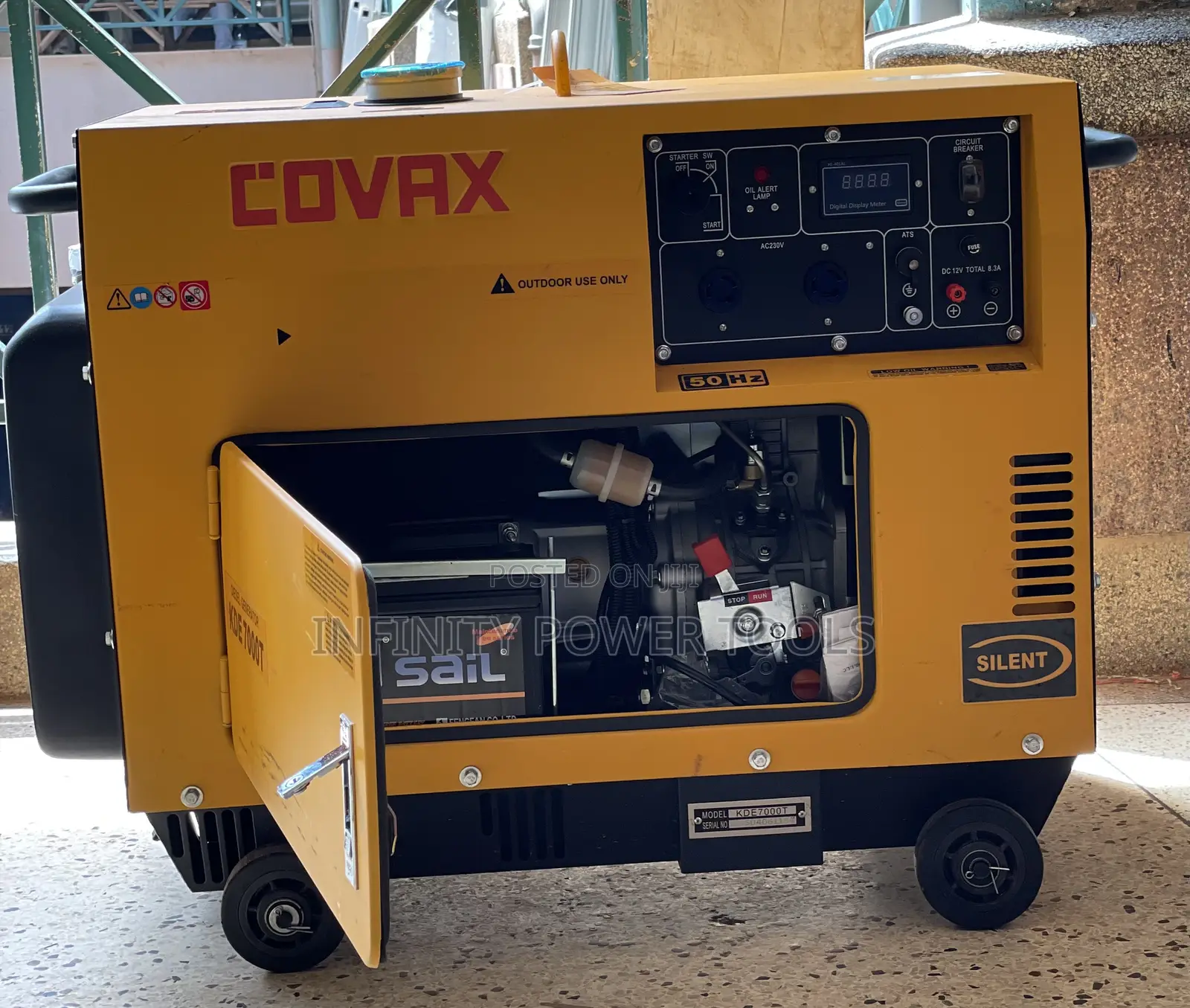 Covax Diesel Generator 7kva
