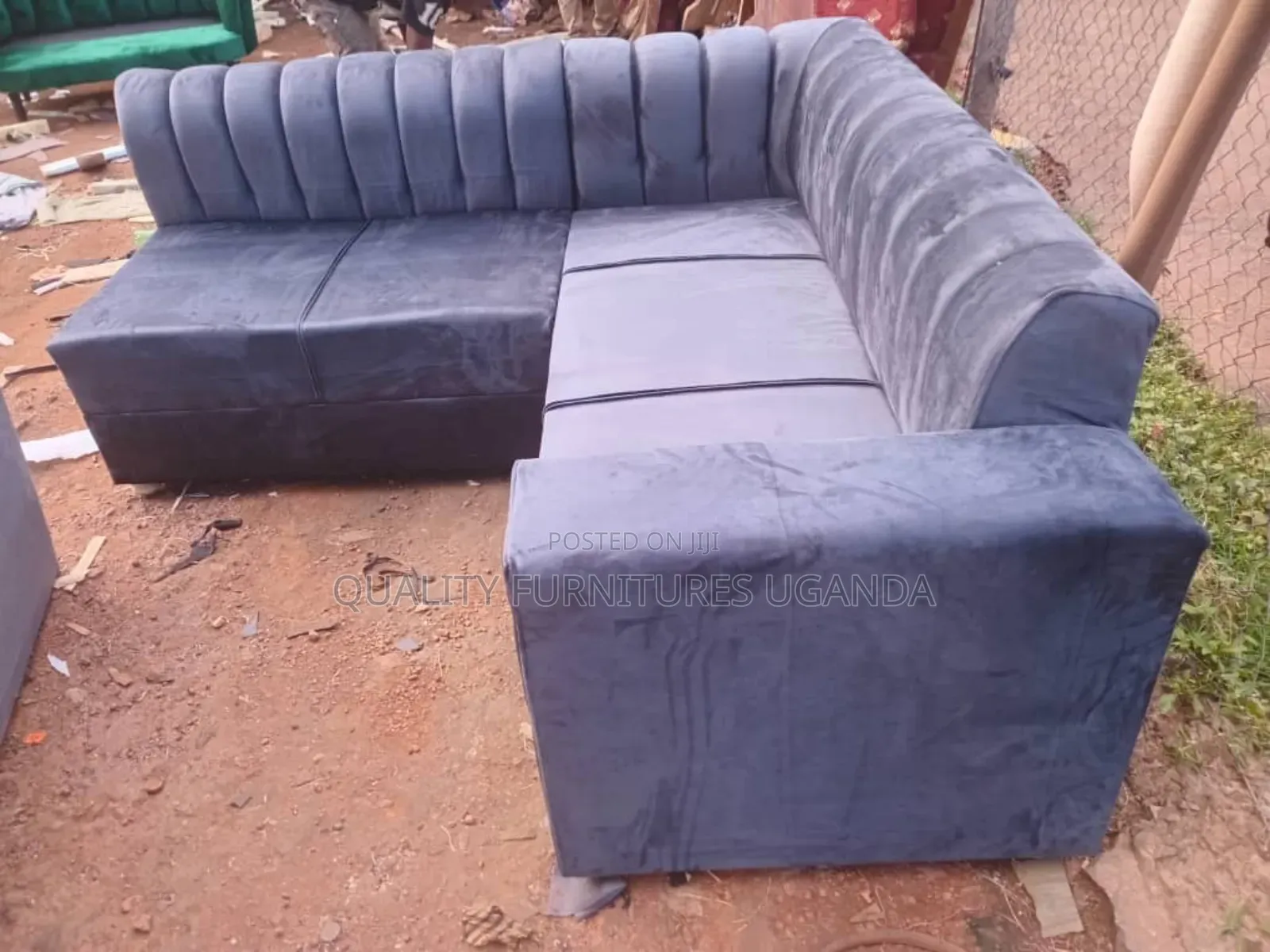 Quadratic L Sofa Set