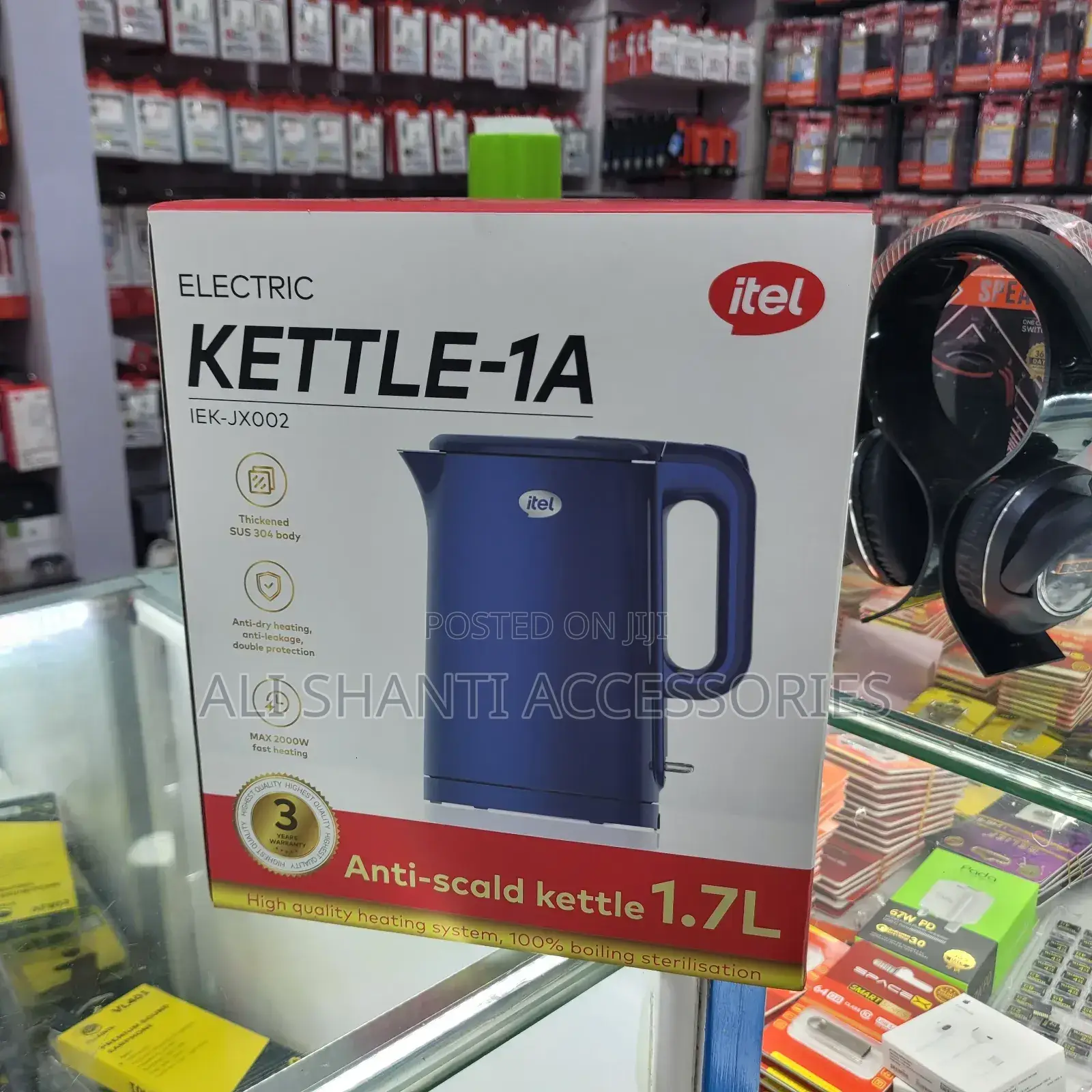 Electric Kettle Itel 1.7l