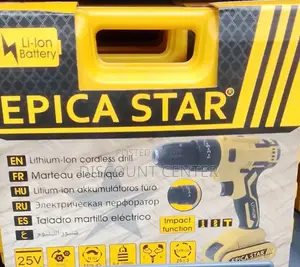 Cordless Drill 2 Batteries 18v