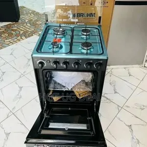 Spj 50*50cm Full Gas Standing Cooker + Oven  Uses Gas