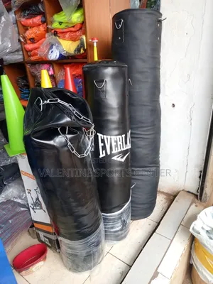 Black Boxing Bag Everest Leather Original