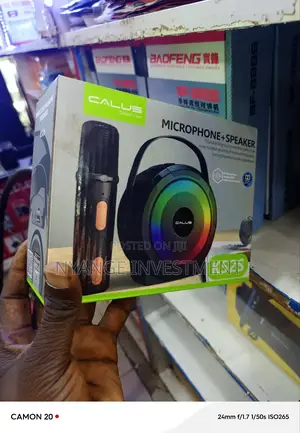 Microphone+Speaker.Wireless Karaoke Speaker