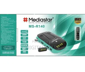 Mediastar Ms-R140 Forever Tv Digital Satellite Receiver Hd-