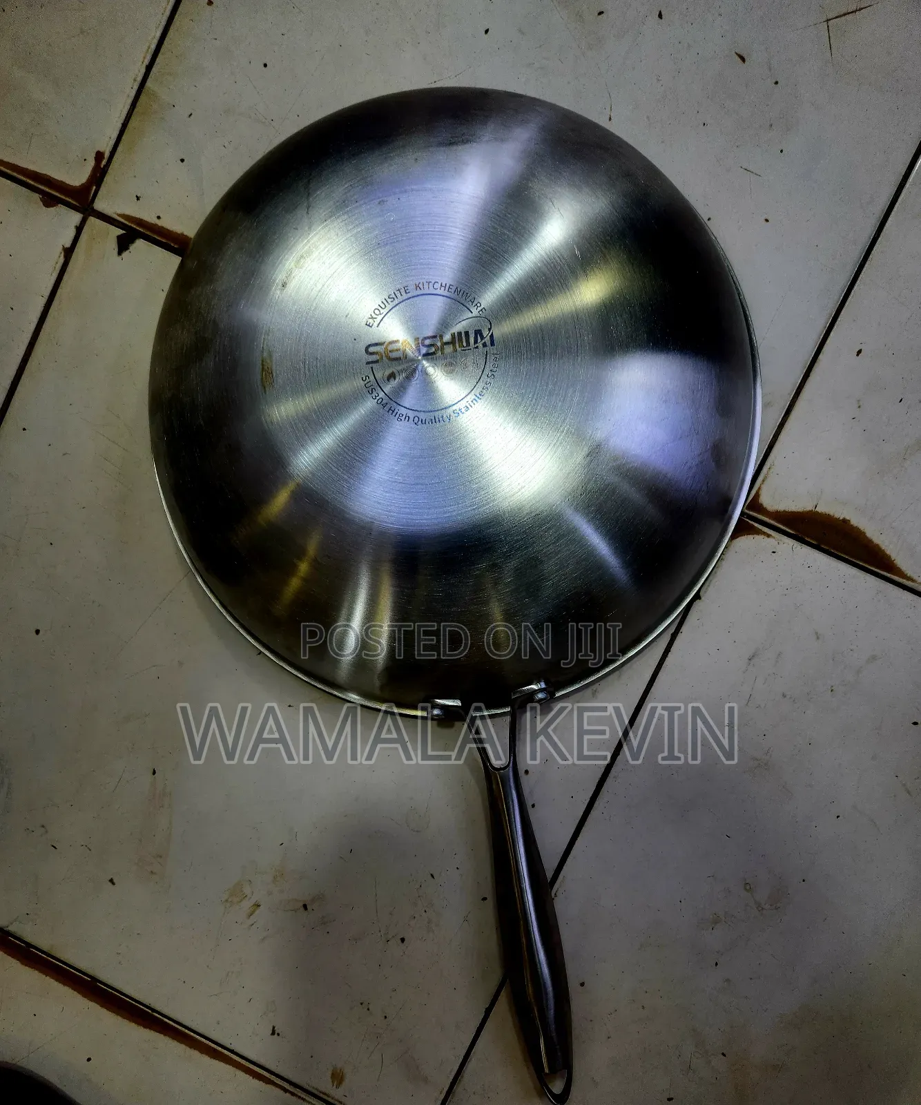 Frying Pan Stainless Steel Heavy