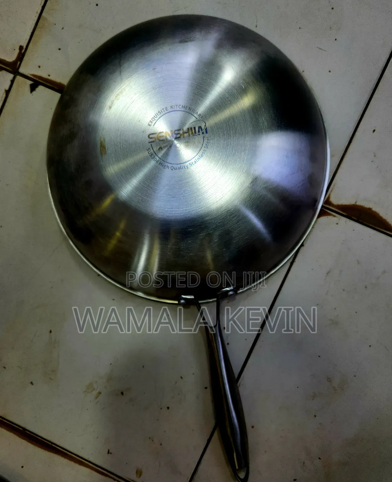 Frying Pan Stainless Steel Heavy