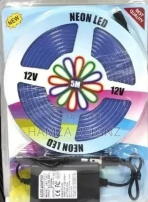 5m Flexible Neon Led Strip Light Tape 12v
