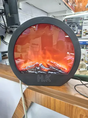Electric Fireplace Lantern