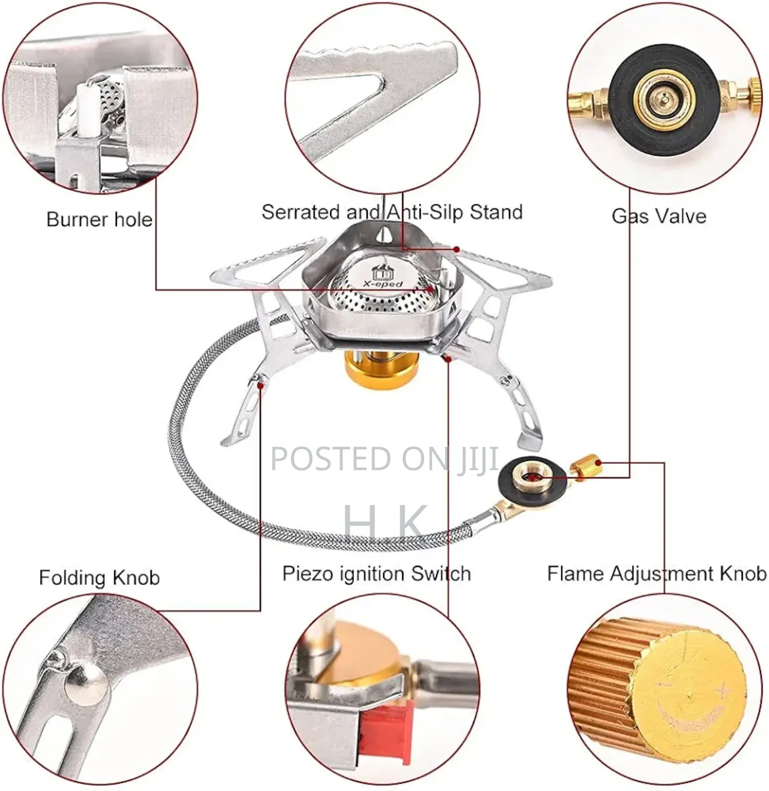 Windproof Camping Gas Stove