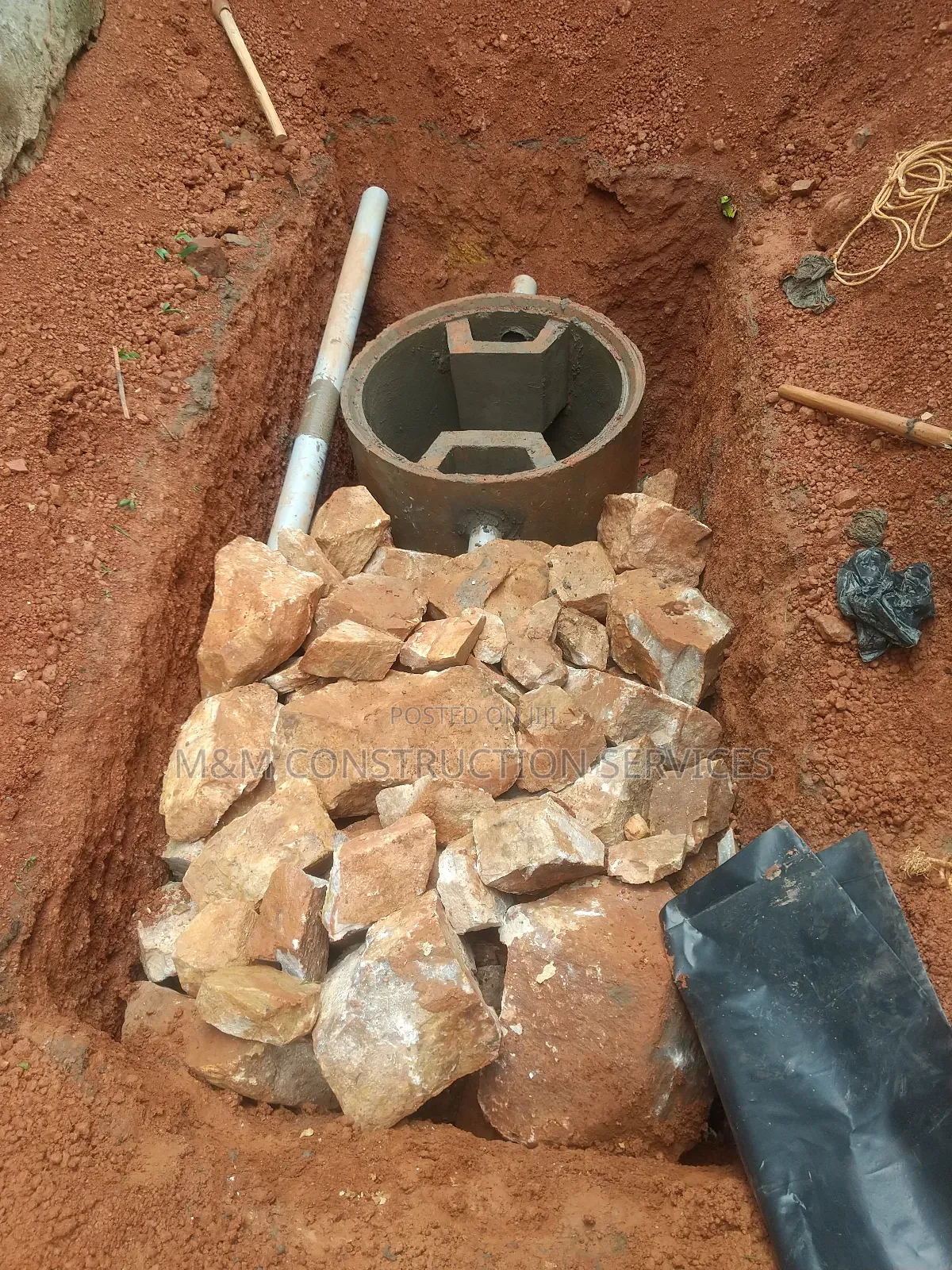 Bio Digester Septic Tank Construction in Kawanda