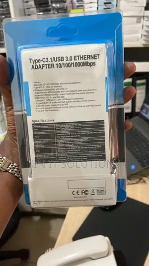 Type-C3.1/Usb Ethernet Adapter.