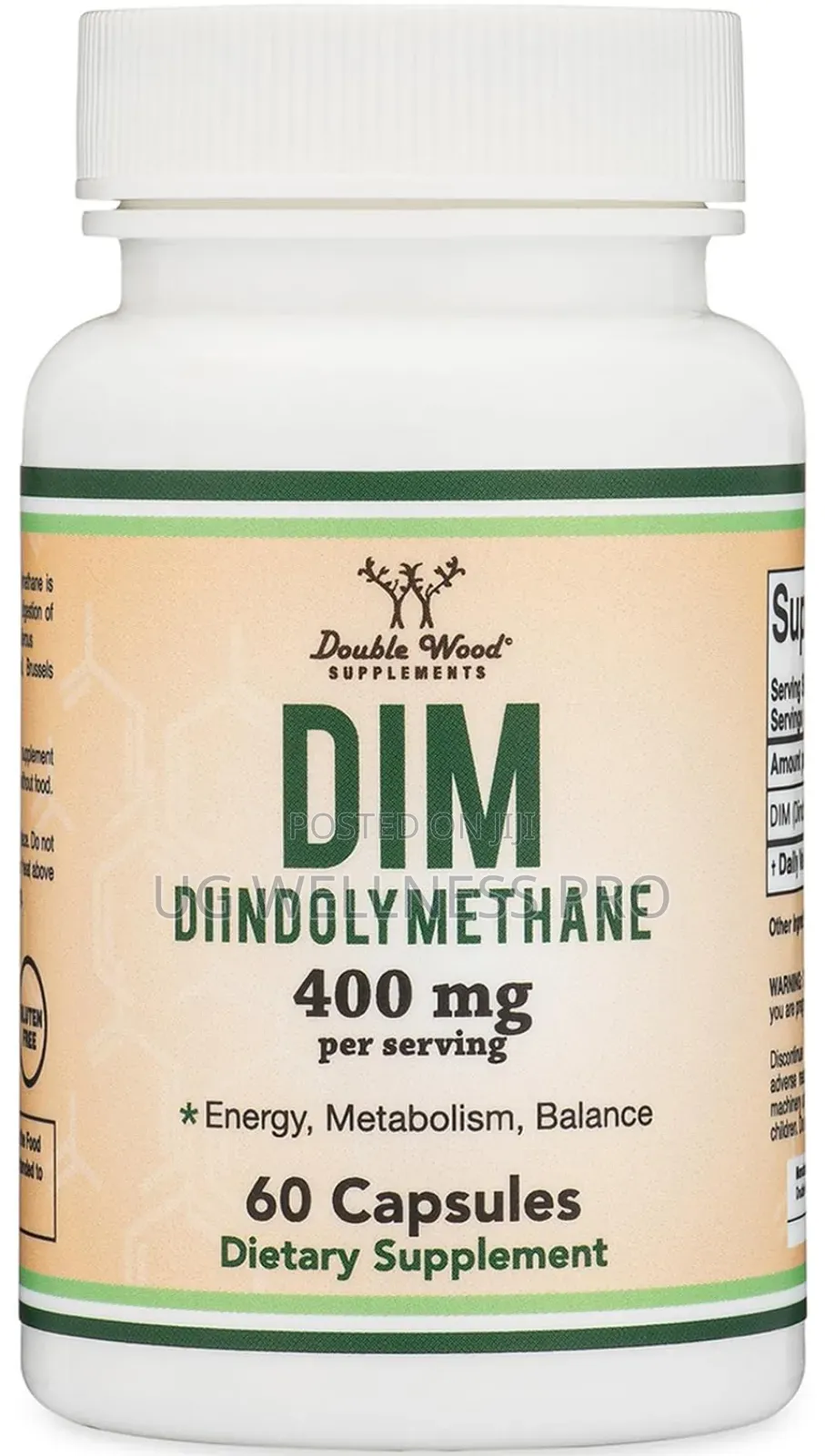 Dim Supplement for Women and Men 60 Capsules