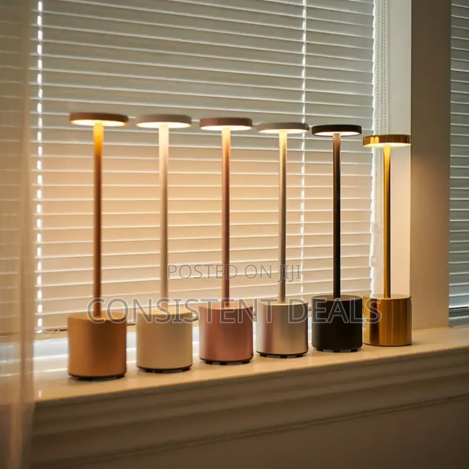 Rechargeable Sensor Bedside Lamp