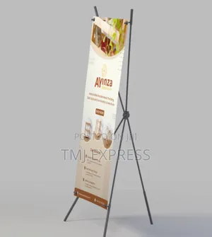 Branded- X Banner Complete With Artwork
