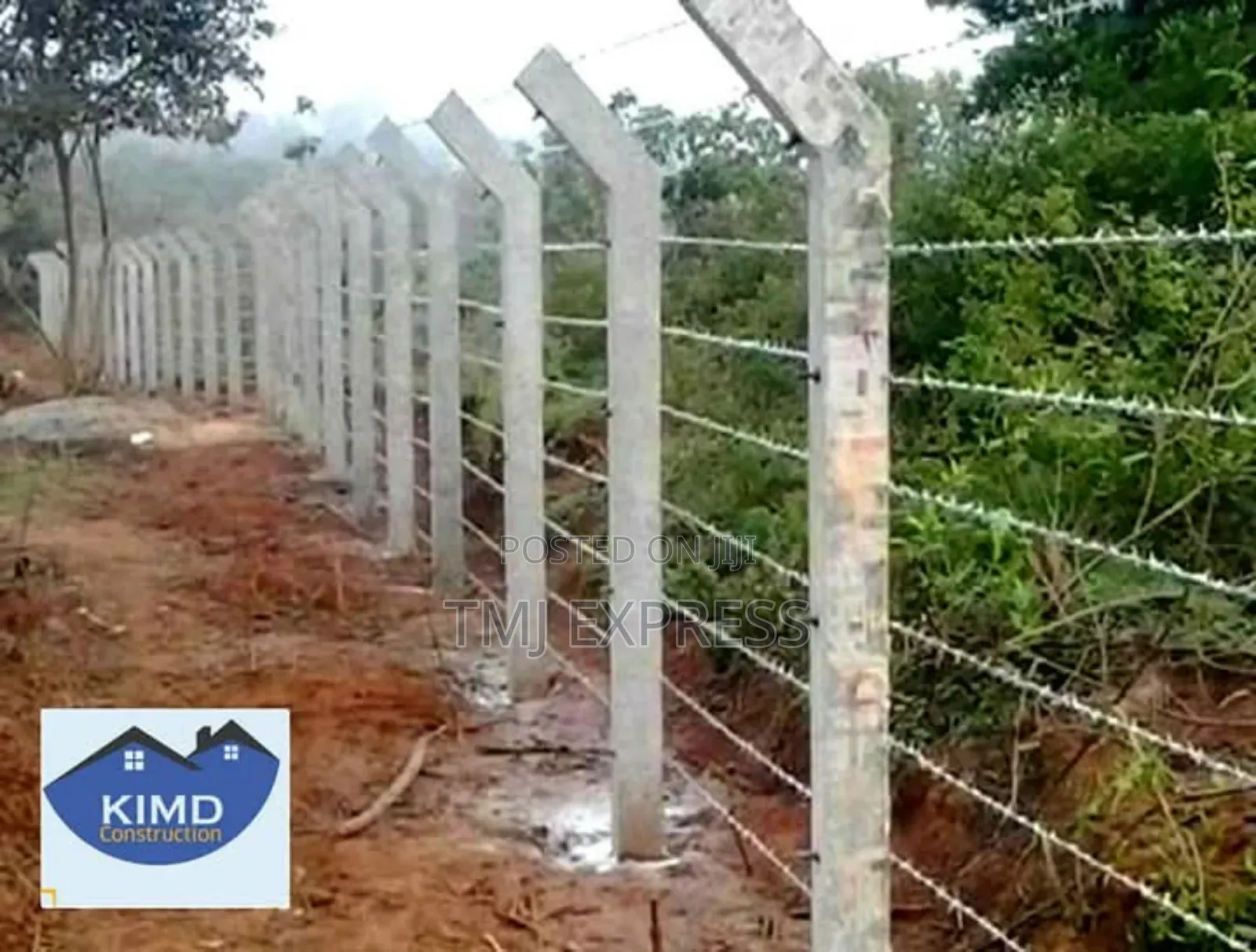 Quality Concrete Fencing Poles
