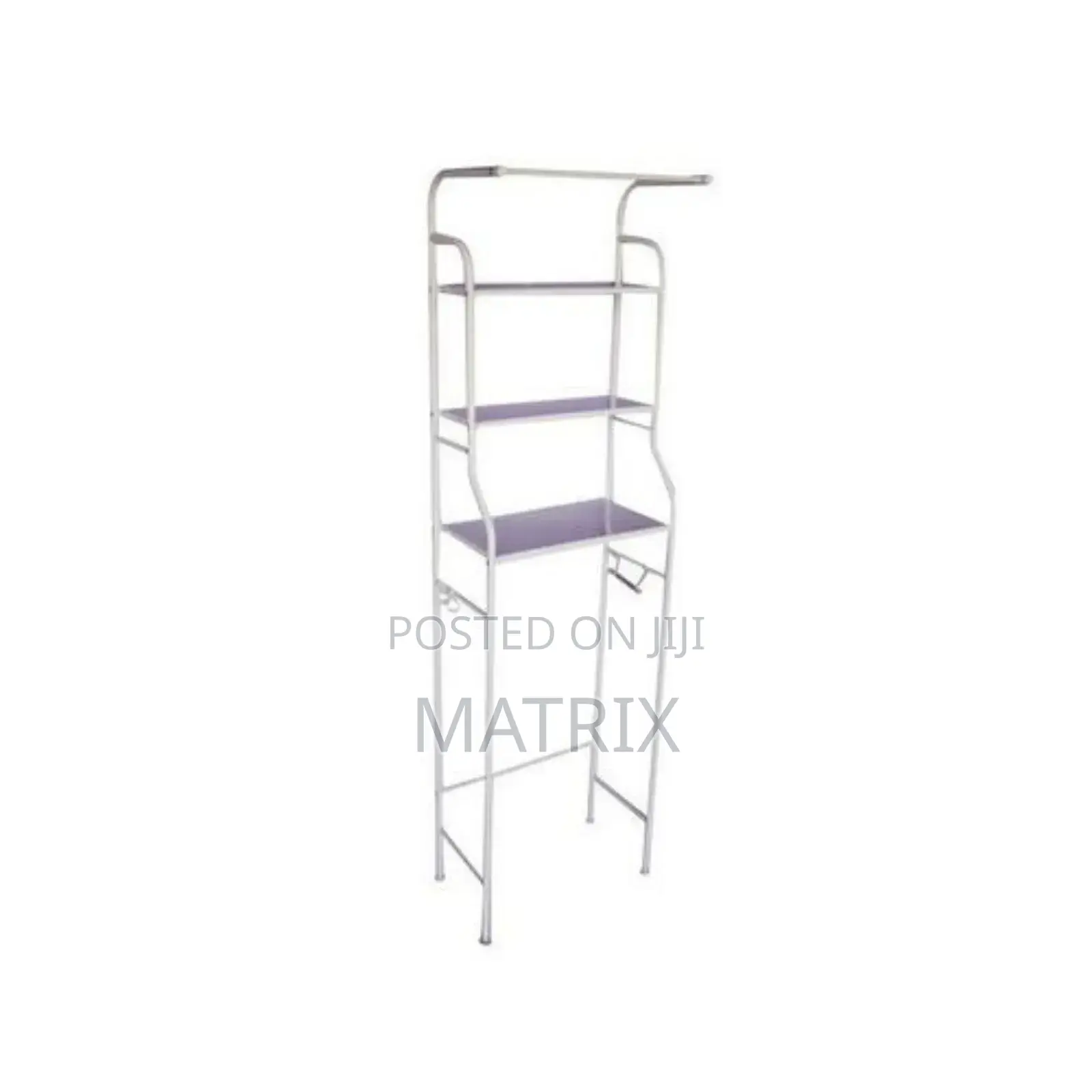 Metallic Toilet Rack With Towel Holder