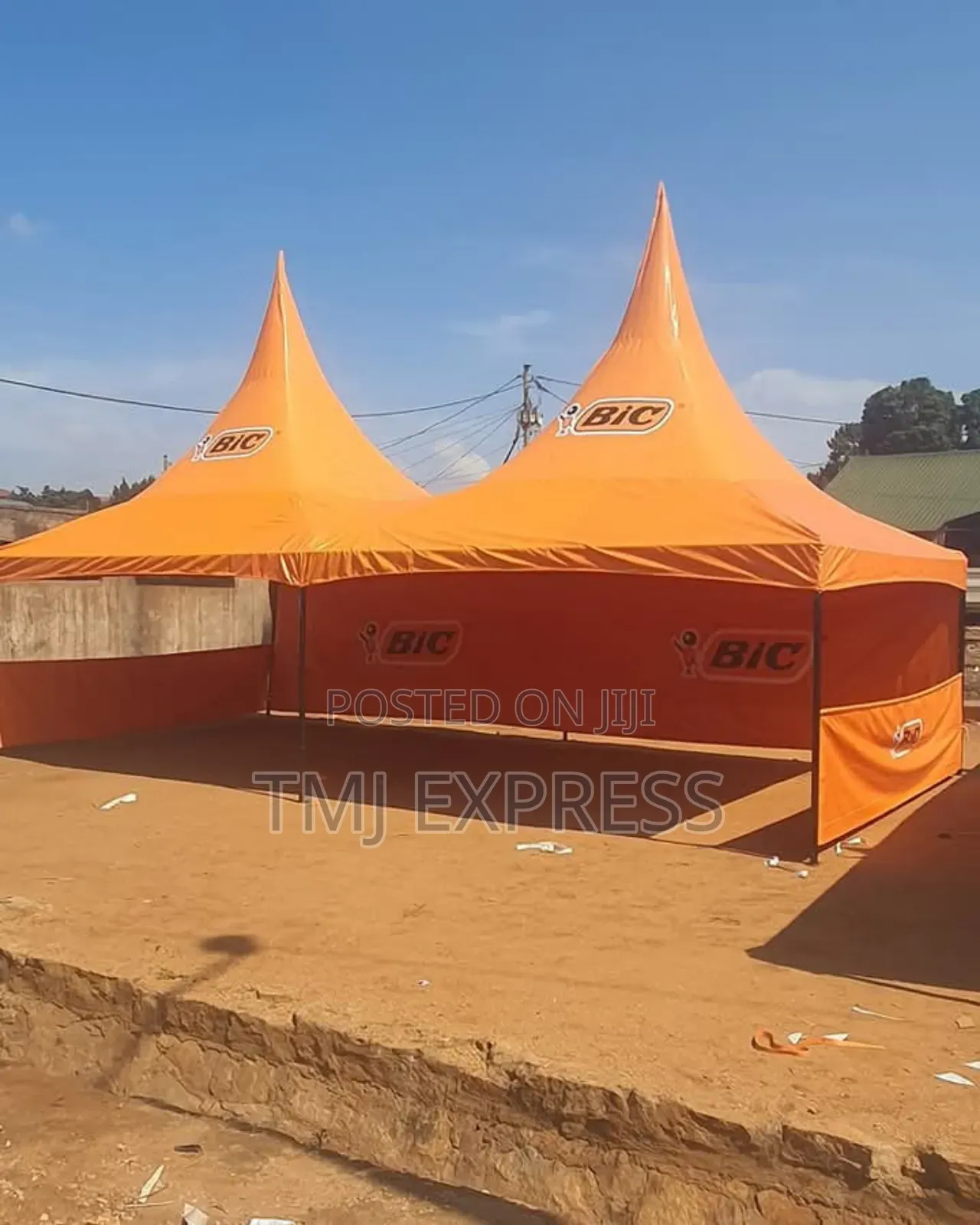 Branded 100 Seater Tents