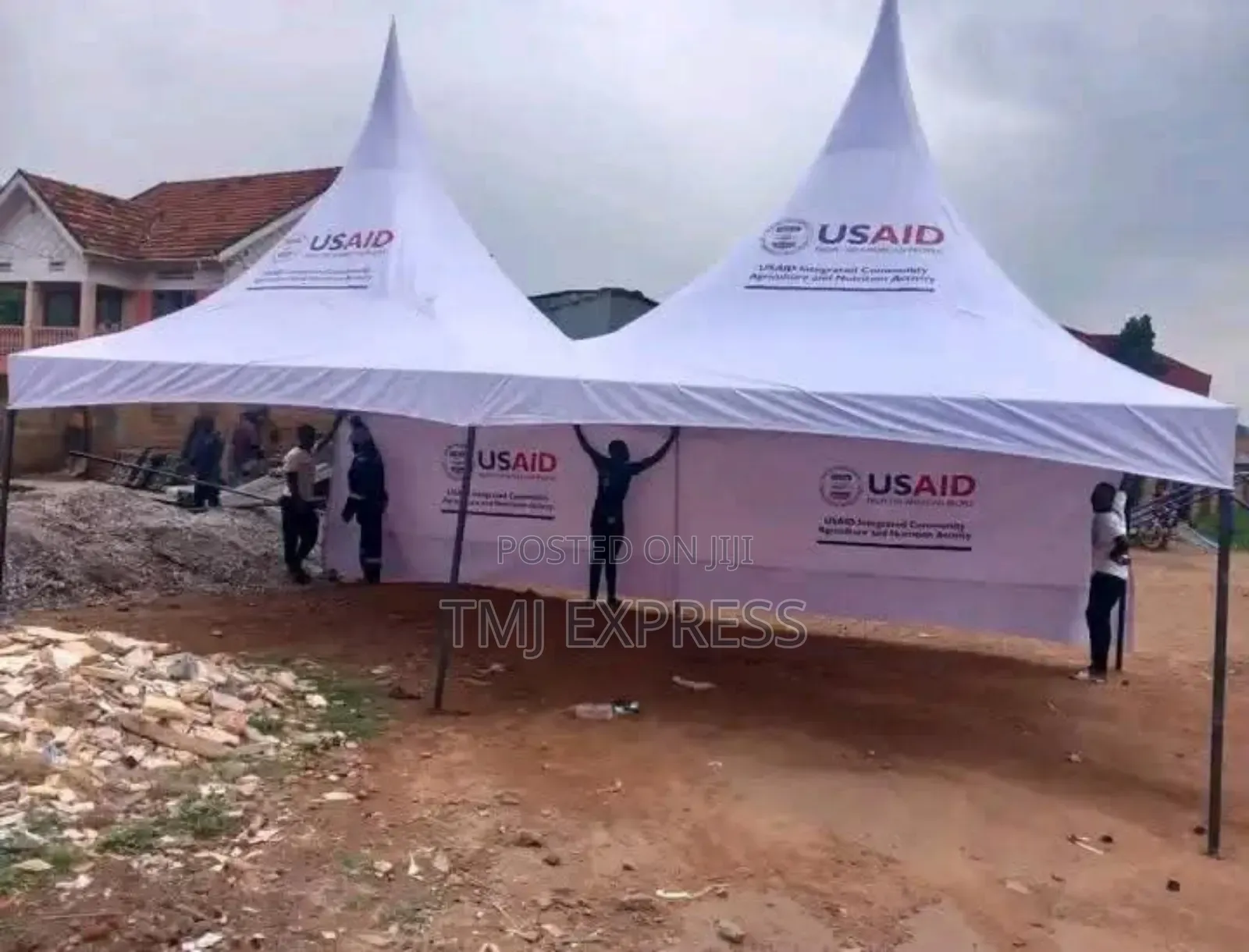 Branded 100 Seater Tents