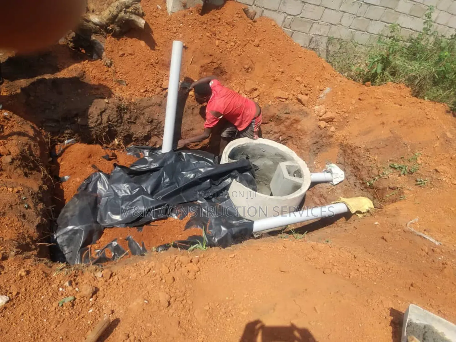 Bio Digester Septic Tank Installation in Katwe