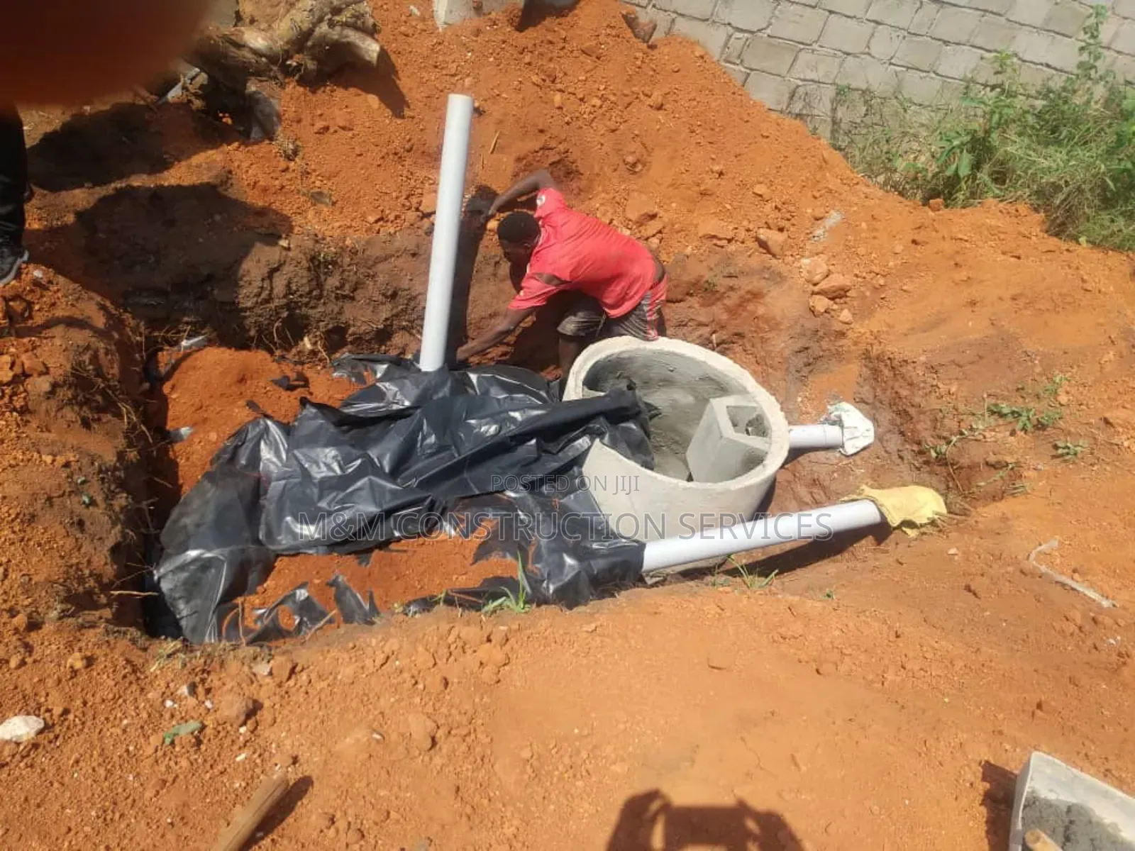 Bio Digester Septic Tank Installation in Katwe