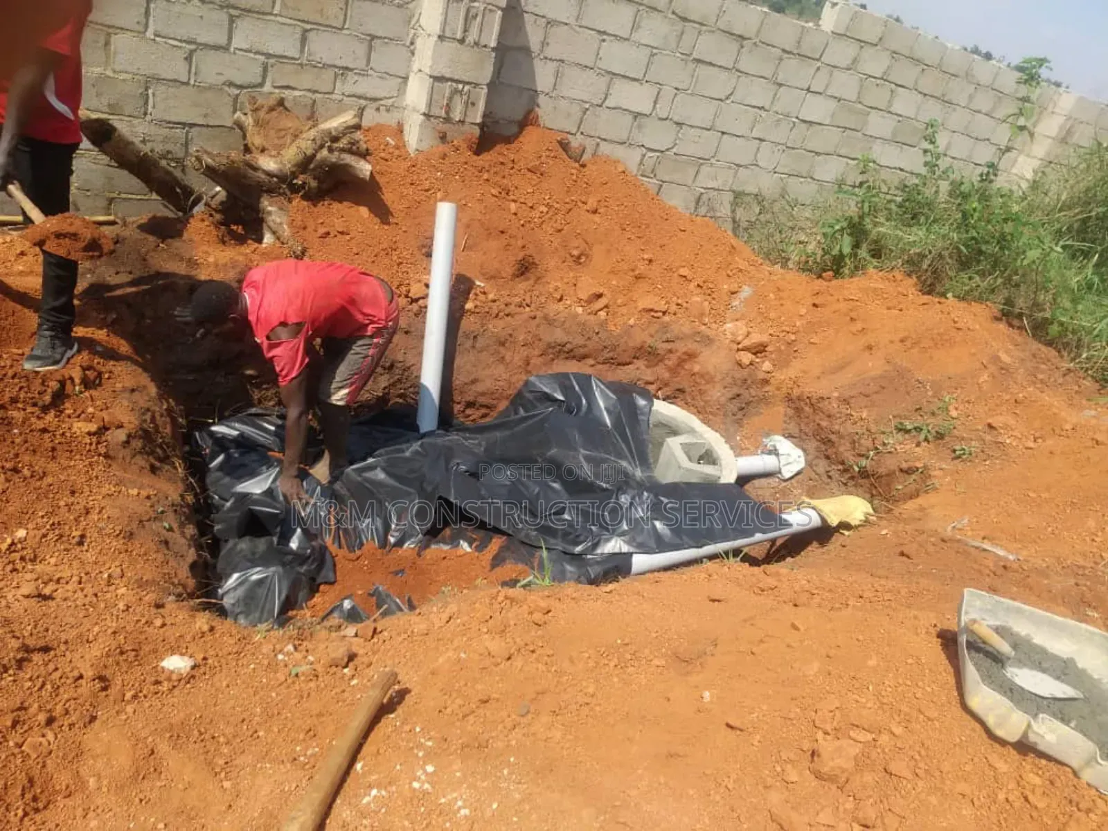 Bio Digester Septic Tank Installation in Katwe