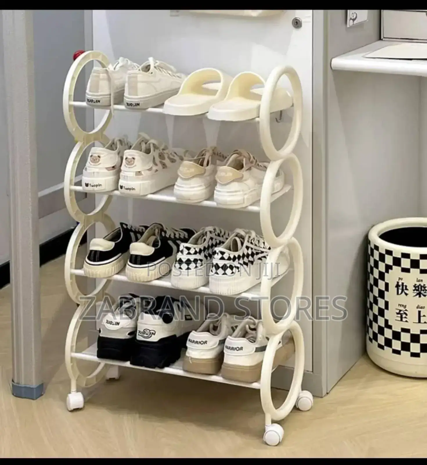 Movable Shoe Rack