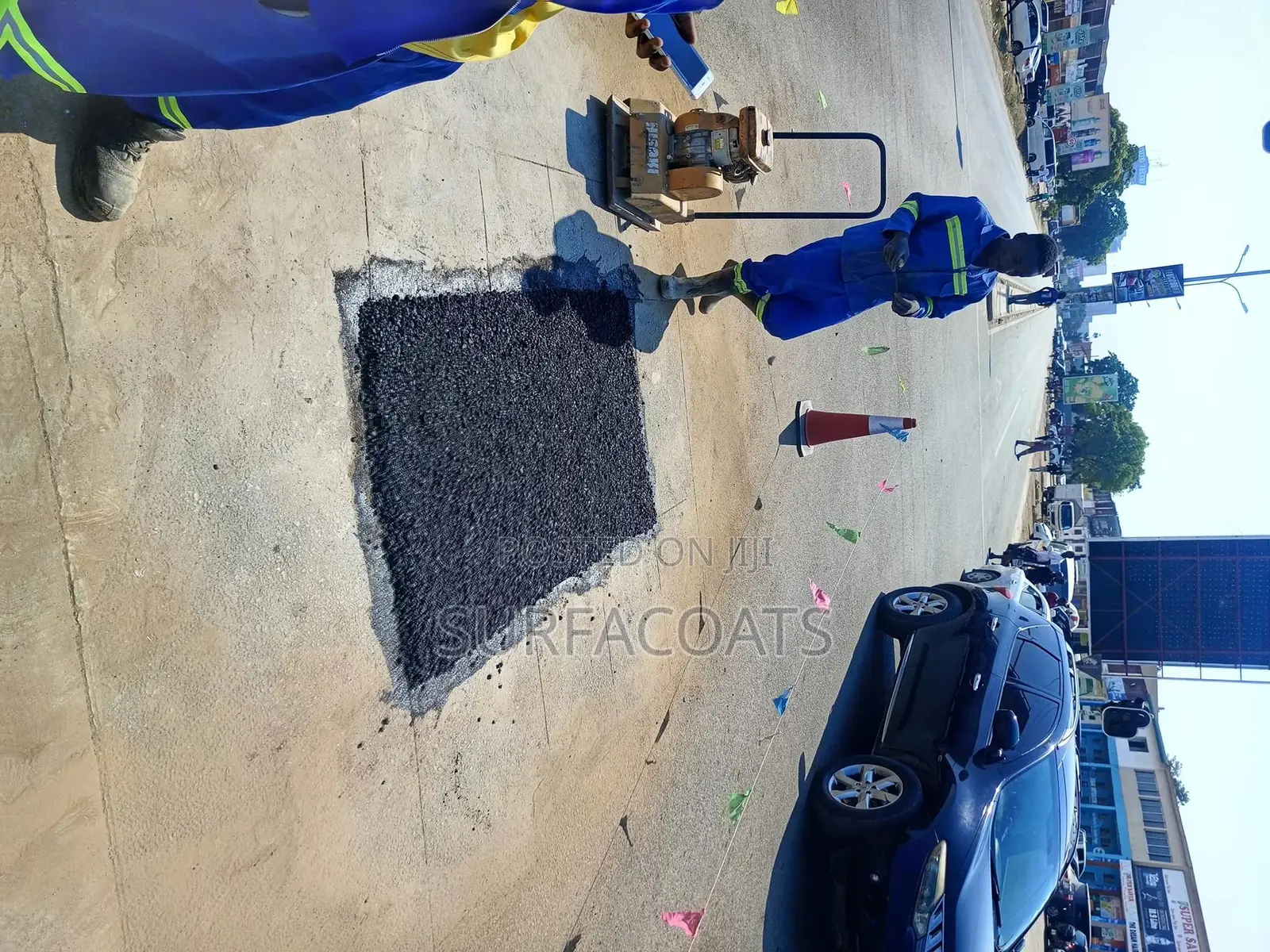 Asphalt Pothole Refilling | Resurfacing