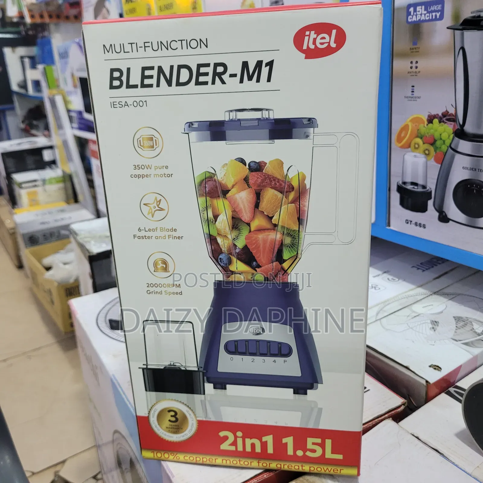 Itel Multifunctional 2 in 1 Blender