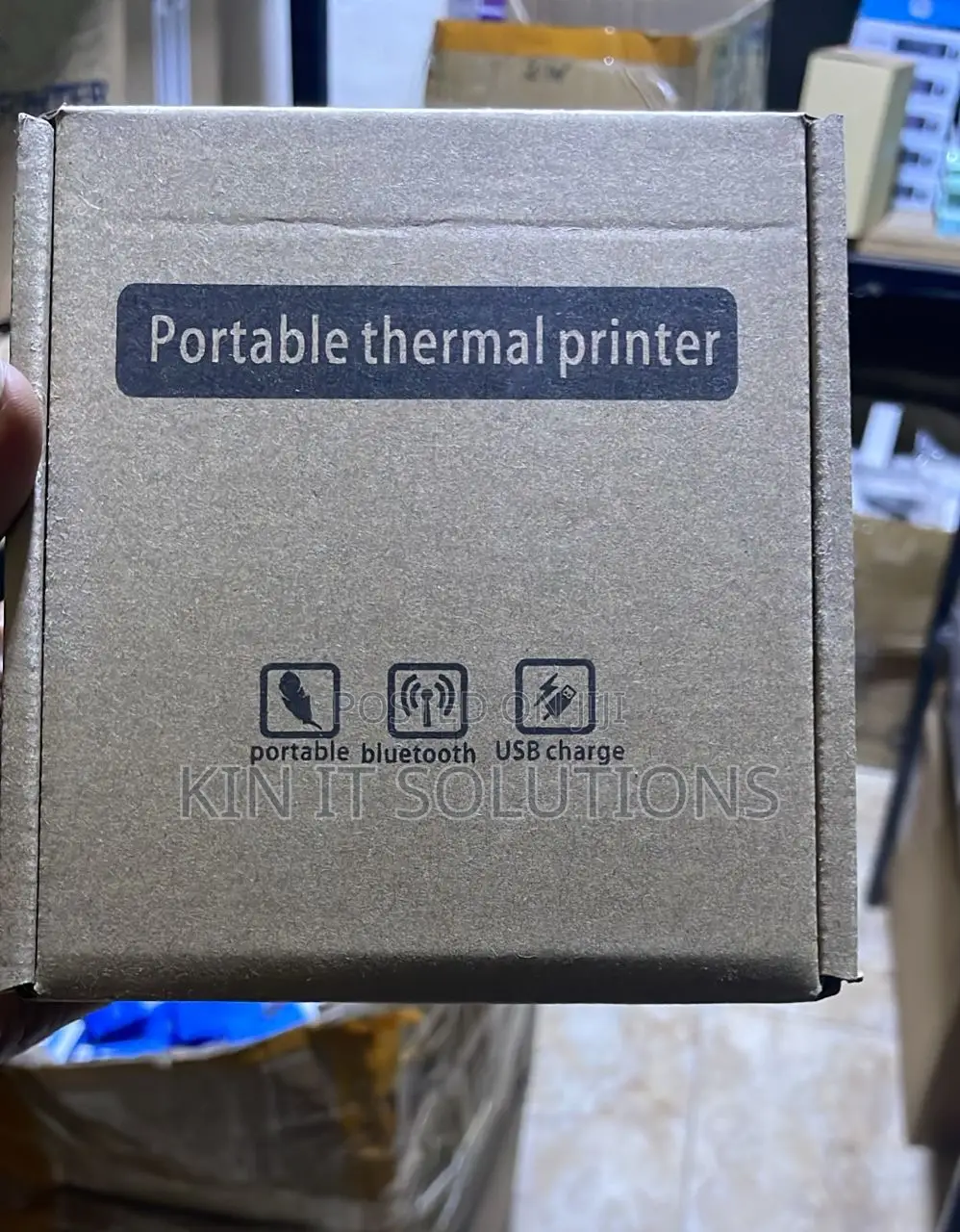Portable Mobile Bluetooth Printer.