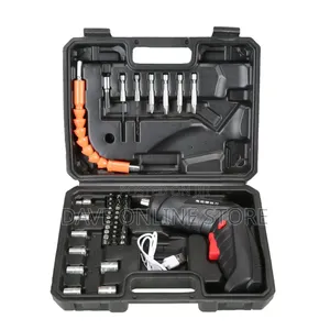 Electric Screwdriver Mechanical Tools 47 Piece Set