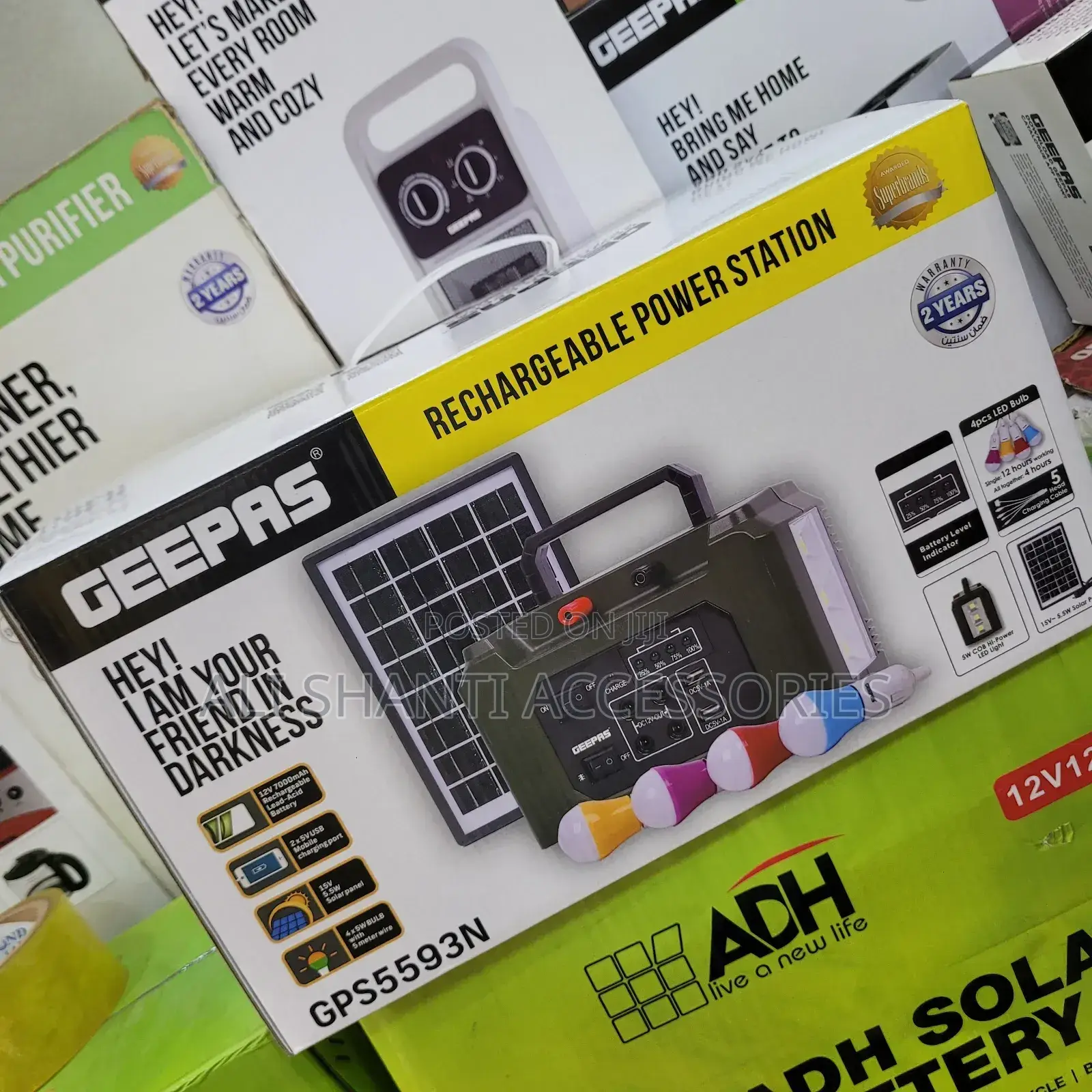 Geepas Rechargeable Power Supply Station