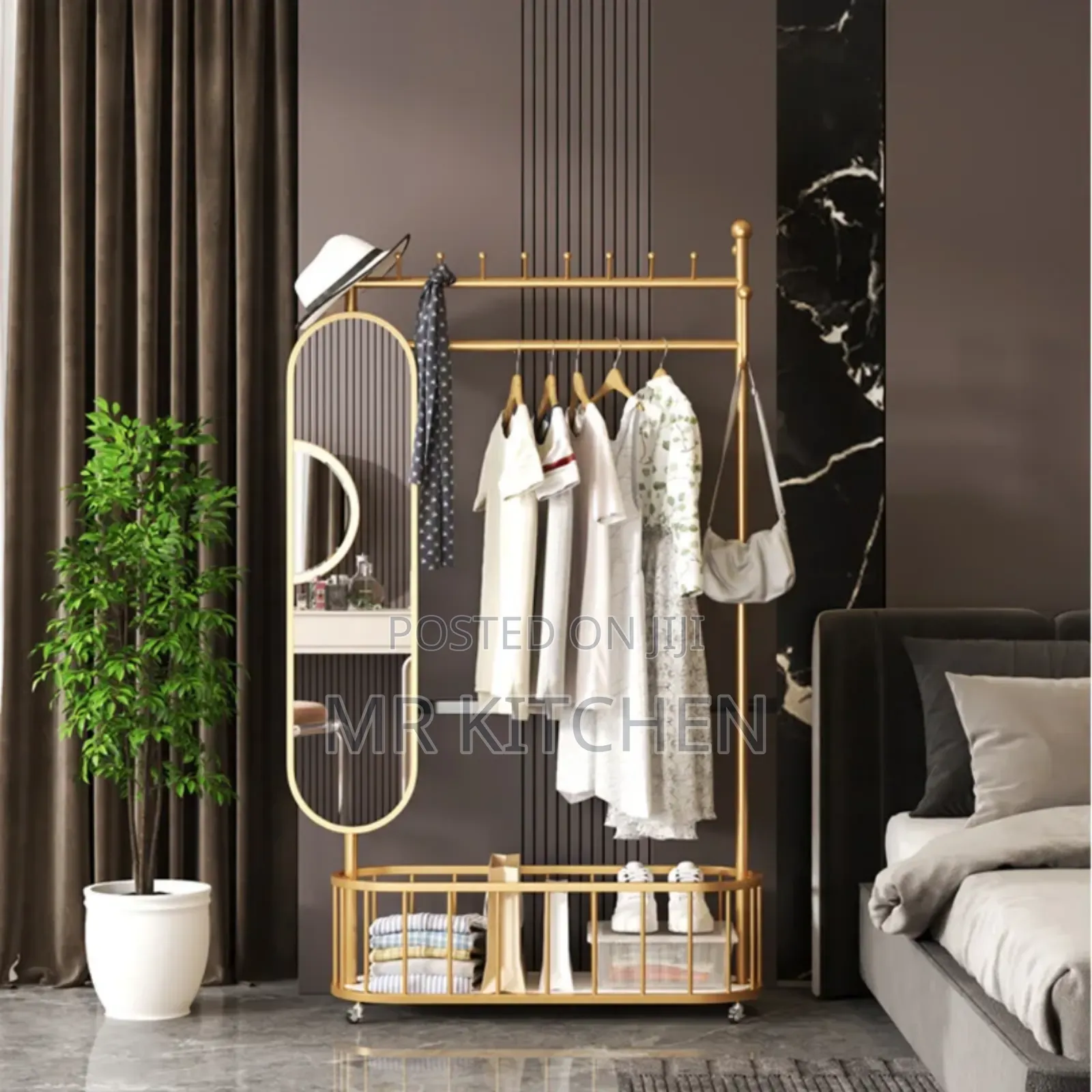 Double Head Storage Rack