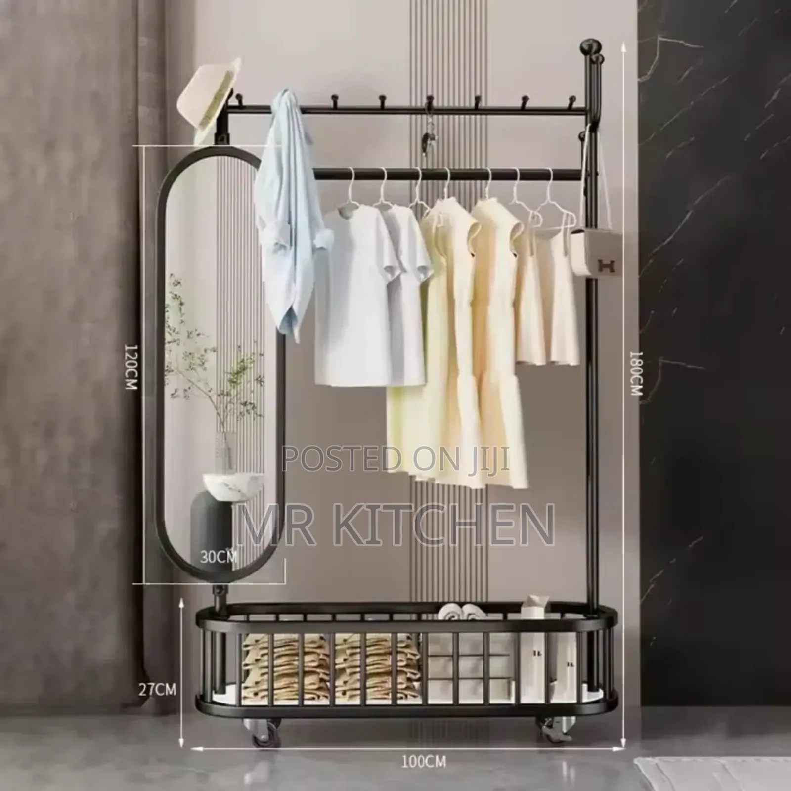 Double Head Storage Rack