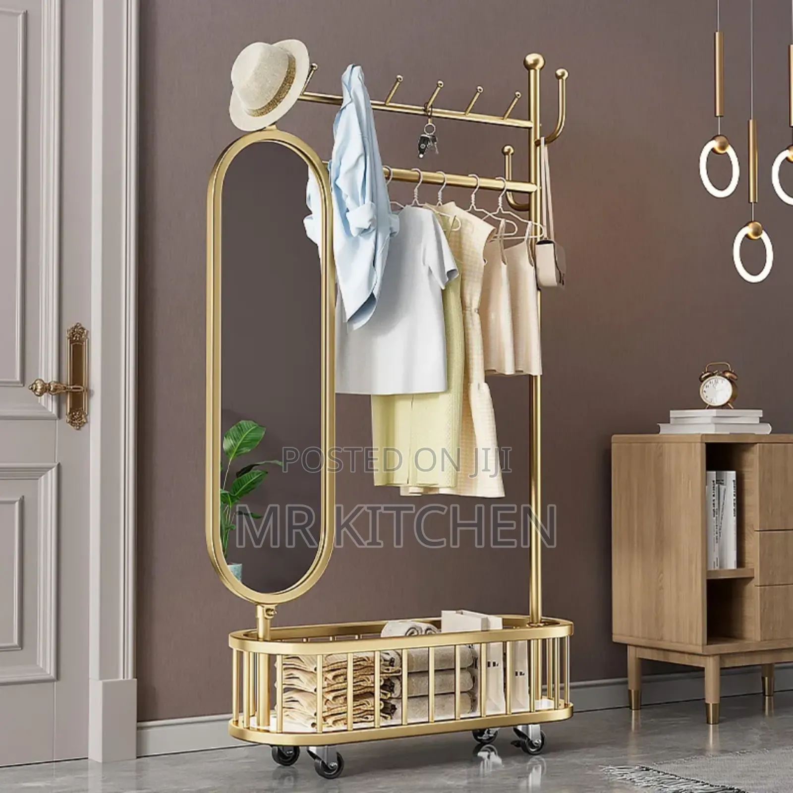Double Head Storage Rack
