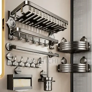 Modern Bathroom Organizer Set