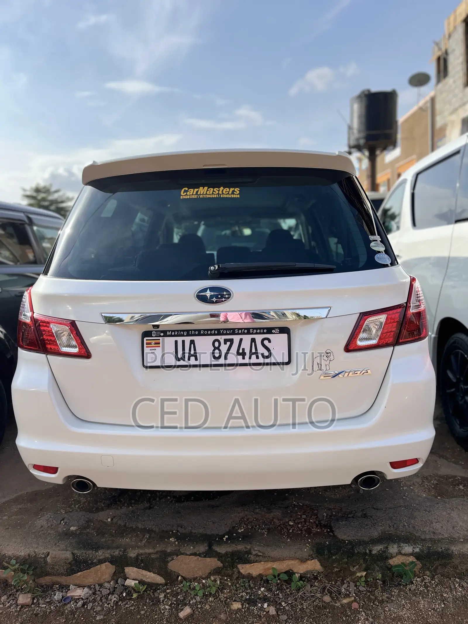 Subaru Exiga 2011 White