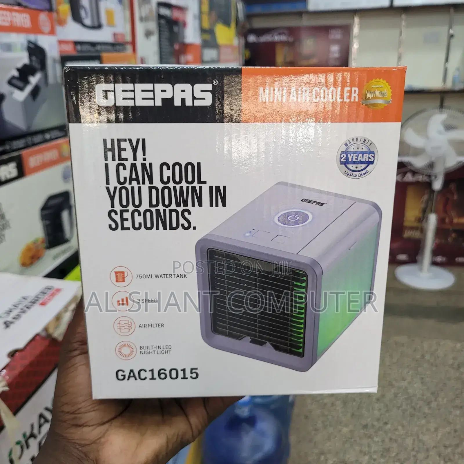 Geepas Mini Air Cooler