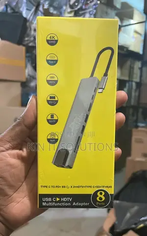 Type C 8 in 1 HDTV Adapter