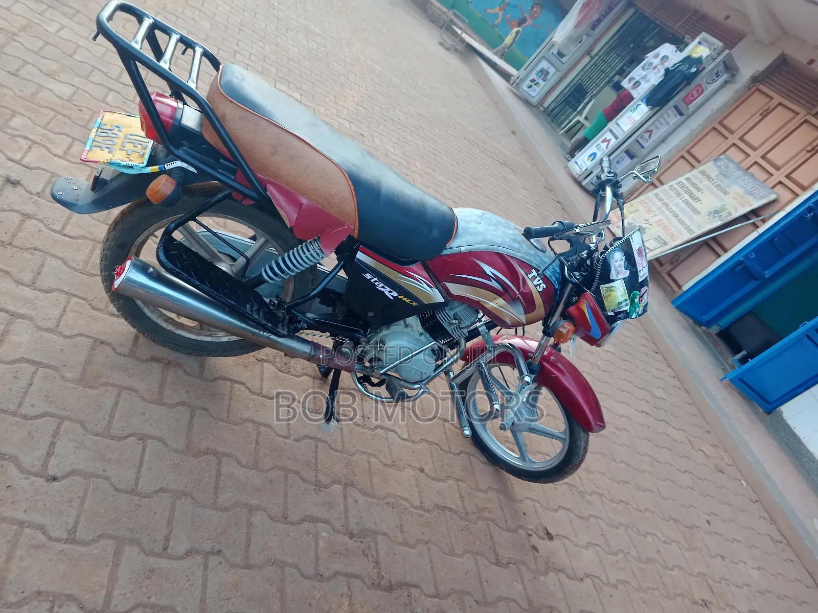 TVS XL 100 2021 Red