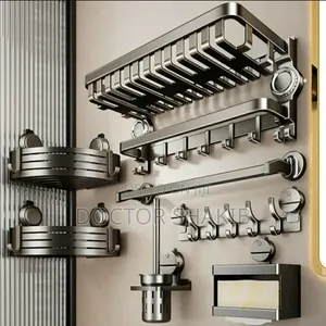 Quality Aluminum Bathroom Set - 7pcs