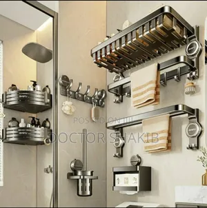 Quality Aluminum Bathroom Set - 7pcs