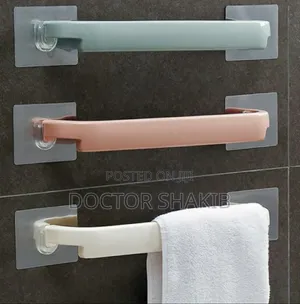 New No Drill Kitchen or Bathroom Towel Holder