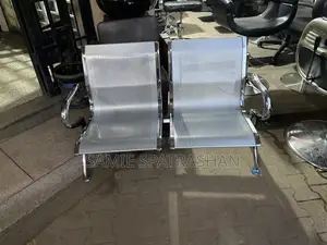 Metallic Silver Waiting Sit