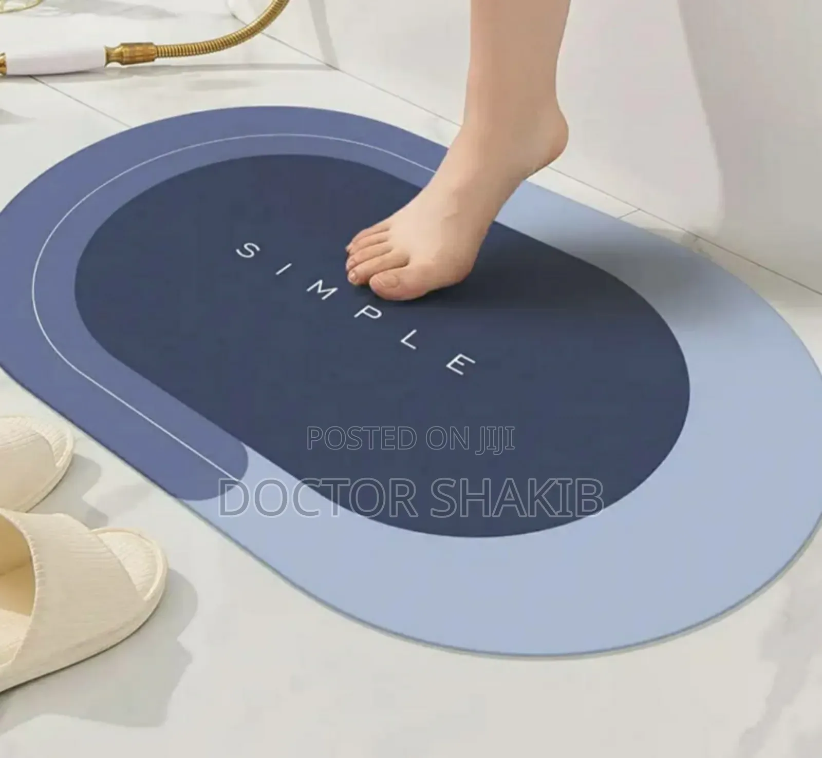 Absorbent Bathroom Door Mat