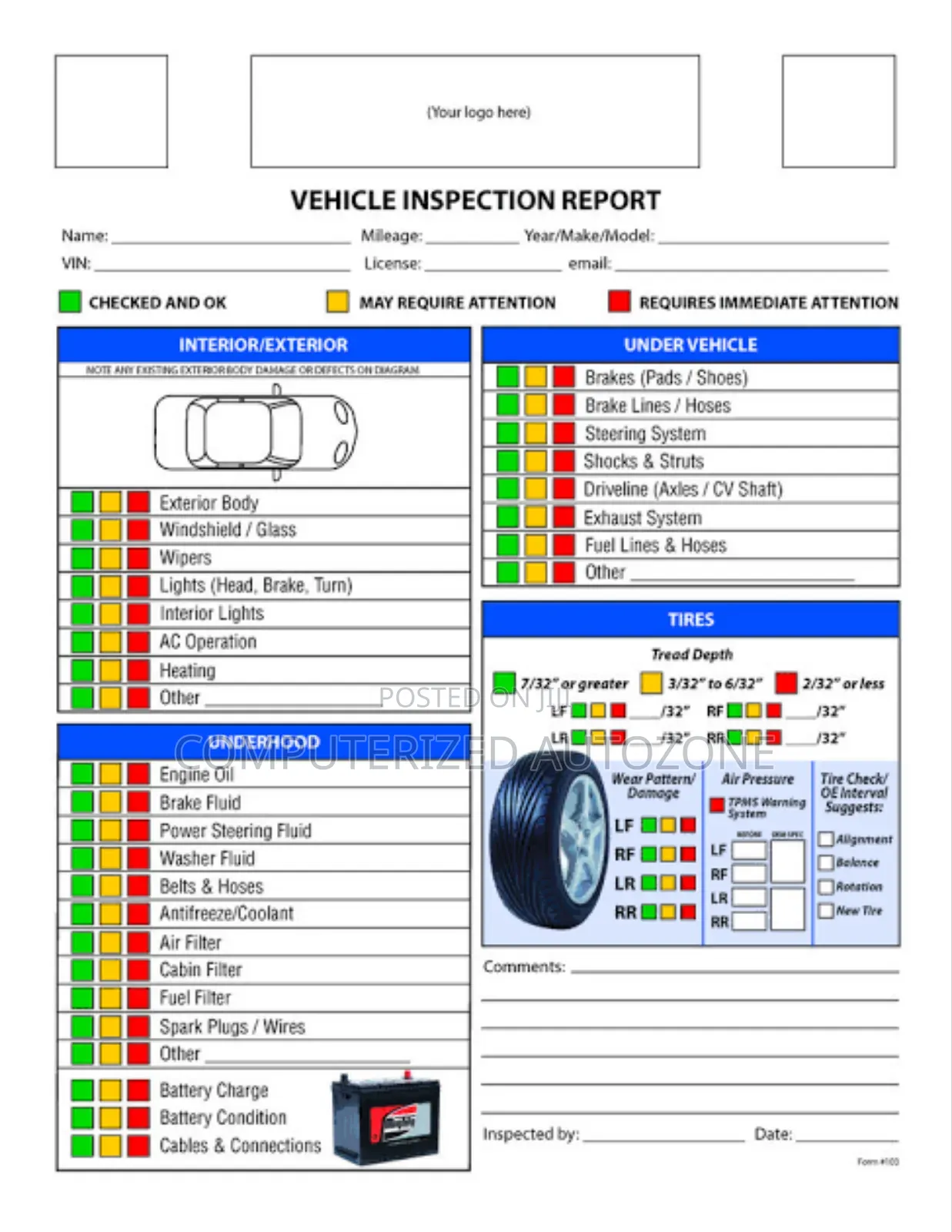 Pre and Post Purchase Car Inspection
