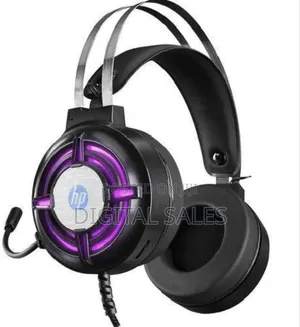 Hp H120 Usb 2 Pin Gaming Headset With Mic, 7.1 Stereo Sound,