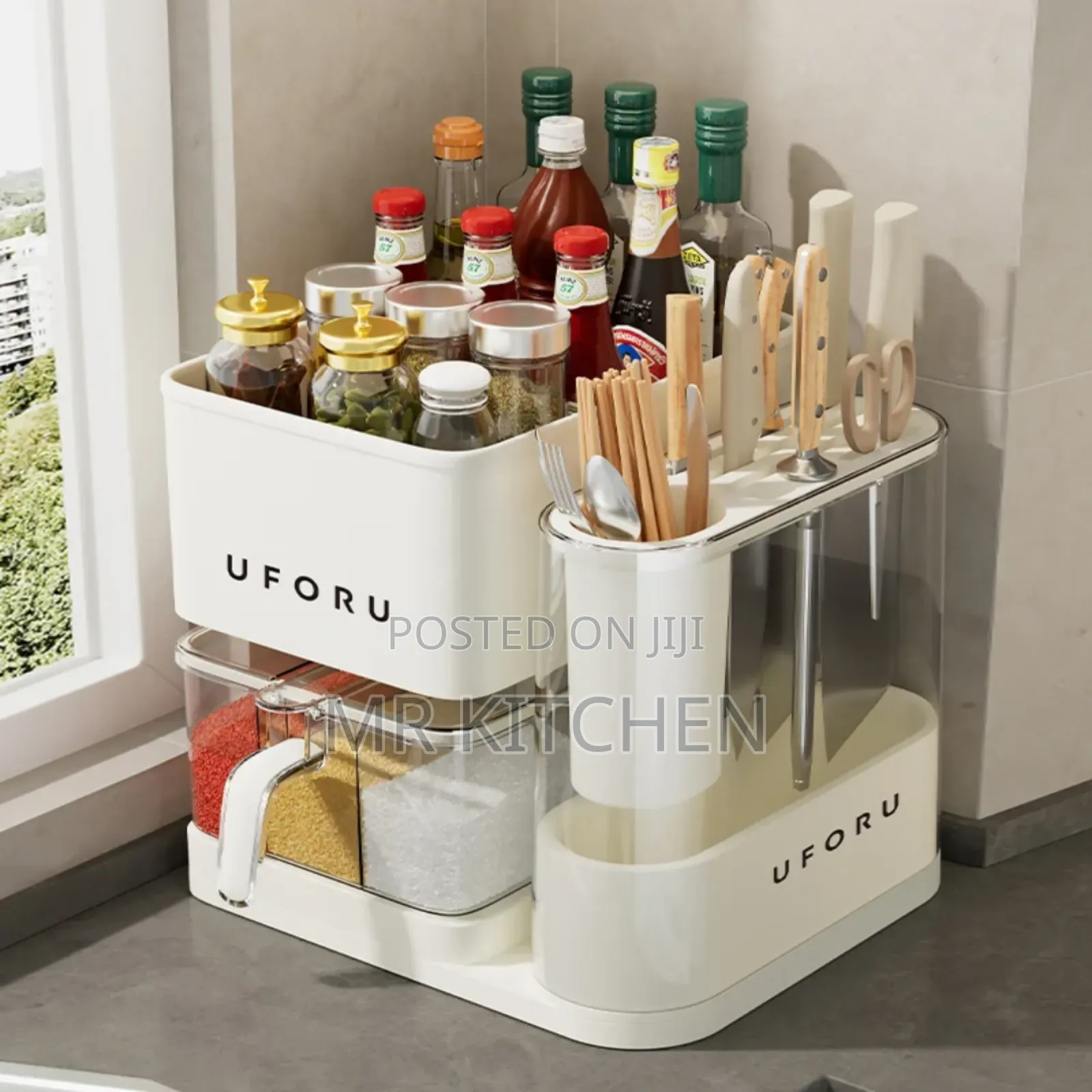 Multipurpose Spice Knife Storage Organizer