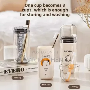 3 In 1 Portable Toothbrush Holder