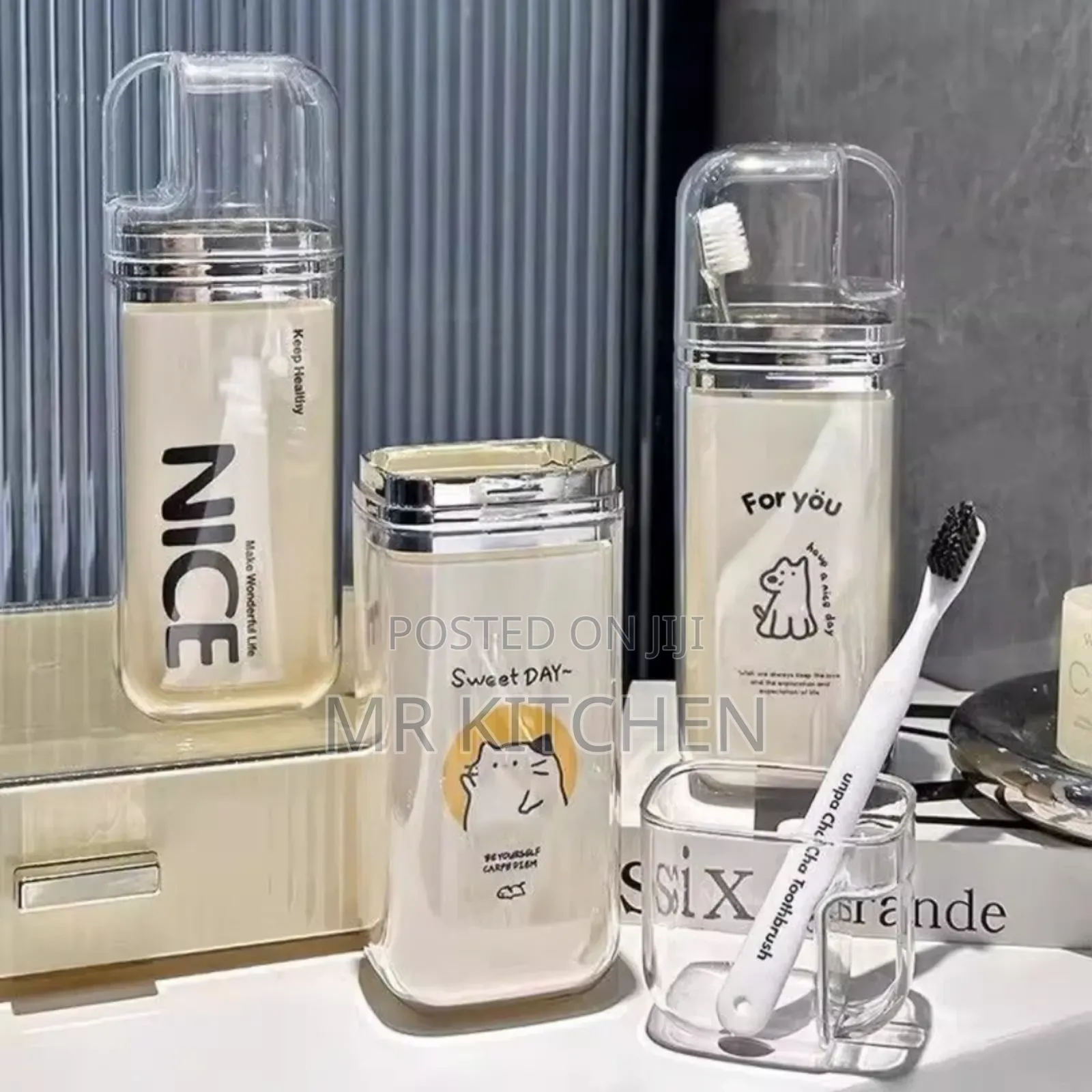 3 In 1 Portable Toothbrush Holder