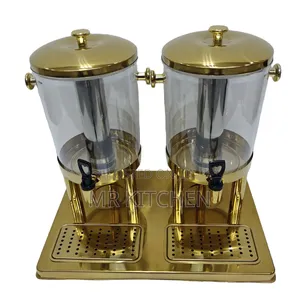 Juice Cooler Gilded Drink Dispenser